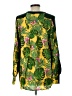 Sandrine Rose 100% Wool Tropical Green Wool Pullover Sweater Size L - photo 2