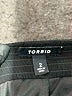 Torrid 100% Rayon Solid Black Casual Skirt Size 2X Plus (2) - photo 4