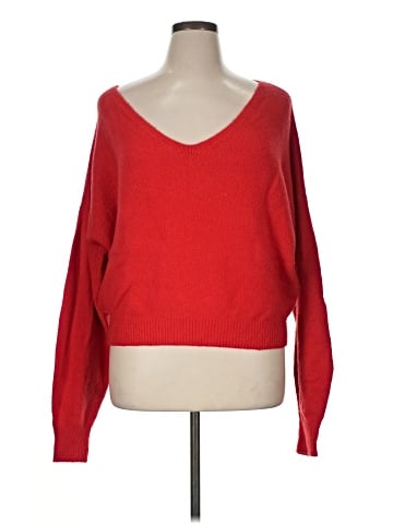Madewell Wedged V-Neck Sweater (view 1)