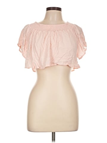 Salty Lemon Short Sleeve Blouse (view 1)