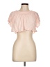 Salty Lemon Pink Short Sleeve Blouse Size L - photo 1