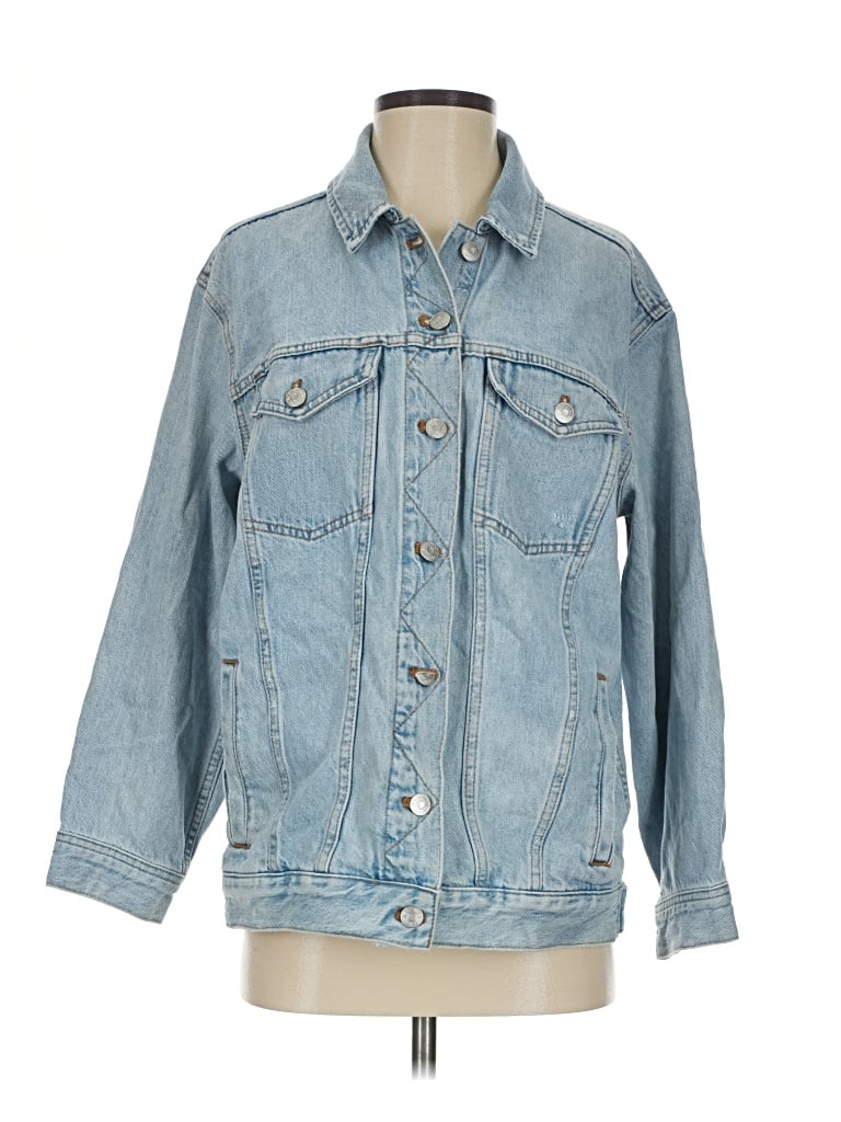Pre-owned Madewell Denim Jacket In Blue