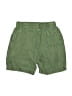 Crewcuts 100% Linen Solid Green Khaki Shorts Size 10 - photo 2