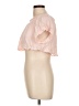 Salty Lemon Pink Short Sleeve Blouse Size L - photo 5