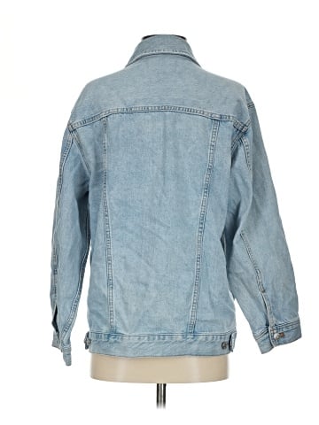 Madewell The Oversized Trucker Jean Jacket in Fitzgerald Wash (view 2)