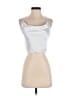 Garage 100% Polyester Silver Sleeveless Top Size S - photo 1