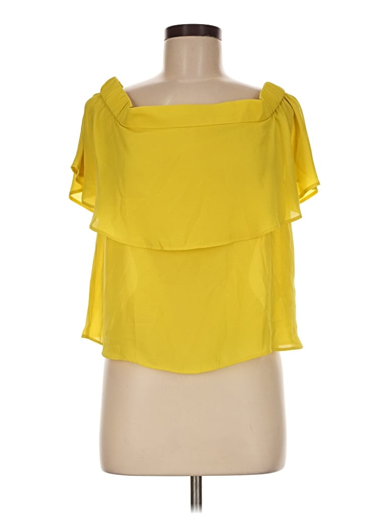 Forever 21 Contemporary Sleeveless Blouse In Yellow