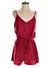 Xhilaration Solid Red Romper Size S - photo 1