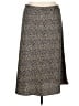 J.Crew 100% Polyester Animal Print Brown Formal Skirt Size XL - photo 1