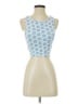 Pink Lily Blue Tank Top Size S - photo 1