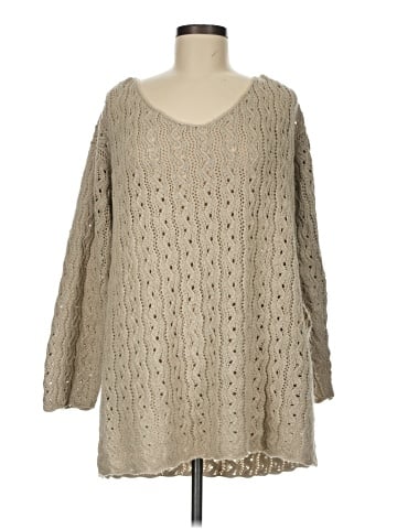 TSE Silk Pullover Sweater (view 1)