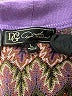 DG^2 by Diane Gilman 100% Polyester Purple Kimono Size L - photo 7