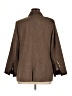 Allison Woods 100% Polyester Brown Blazer Size 16 - photo 2