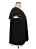 Max Studio Black Short Sleeve Top Size 1X - photo 4