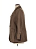 Allison Woods 100% Polyester Brown Blazer Size 16 - photo 5