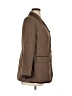 Allison Woods 100% Polyester Brown Blazer Size 16 - photo 4