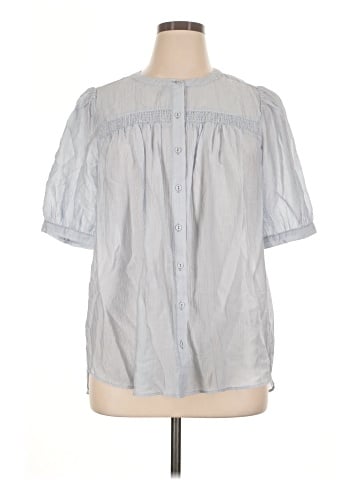 Laura Ashley Short Sleeve Blouse (view 1)