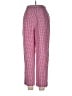 Talbots 100% Viscose Checkered-gingham Pink Casual Pants Size 10 - photo 2