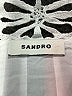 Sandro 100% Cotton Ivory 3/4 Sleeve Blouse Size EU (FR) 40 / US 8 - photo 7