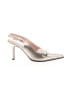 Unbranded Silver Heels Size 9 - photo 1