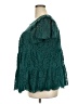 Torrid Teal Short Sleeve Blouse Size 2X Plus (2) - photo 5