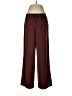Athleta Solid Burgundy Casual Pants Size M - photo 1