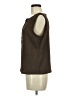 Modern Works Brown Sleeveless Blouse Size M - photo 5