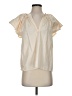 Ulla Johnson 100% Cotton Ivory Short Sleeve Blouse Size 4 - photo 1