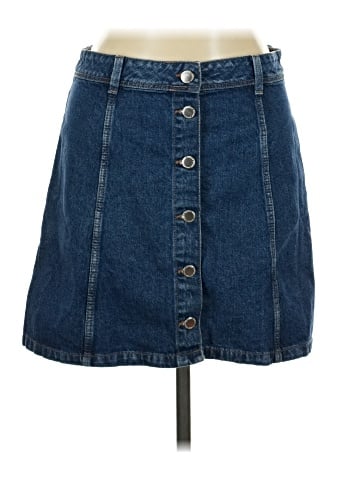 Divided by H&M Denim Skirt (view 1)