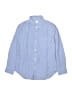Crewcuts 100% Cotton Solid Blue Long Sleeve Button-Down Shirt Size 10 - photo 1