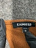 Express Brown Short Sleeve Blouse Size XL - photo 7