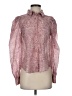 Ulla Johnson Paisley Pink Long Sleeve Blouse Size 2 - photo 1