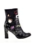 Matisse 100% Leather Floral Black Boots Size 8 1/2 - photo 1