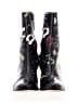 Matisse 100% Leather Floral Black Boots Size 8 1/2 - photo 2