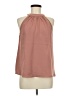 Shein 100% Polyester Pink Sleeveless Blouse Size 6 - photo 1