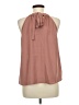 Shein 100% Polyester Pink Sleeveless Blouse Size 6 - photo 2