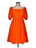 Shein 100% Polyester Orange Cocktail Dress Size 8 - 10 - photo 1