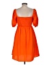 Shein 100% Polyester Orange Cocktail Dress Size 8 - 10 - photo 2