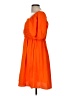 Shein 100% Polyester Orange Cocktail Dress Size 8 - 10 - photo 5