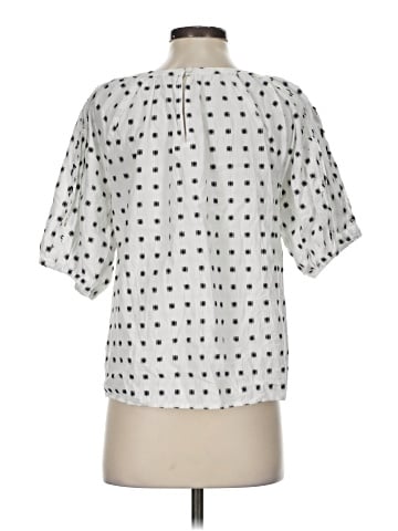 Ann Taylor LOFT Short Sleeve Blouse (view 2)