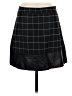 Mo:Vint Plaid Black Casual Skirt Size XS - photo 1