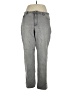 Gloria Vanderbilt Chevron-herringbone Gray Jeans Size 14S - photo 1