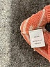 Garnet Hill 100% Linen Stripes Orange Pullover Sweater Size L - photo 8