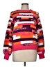 LA MAILLE SEZANE Paris Color Block Pink Pullover Sweater Size M - photo 1