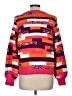 LA MAILLE SEZANE Paris Color Block Pink Pullover Sweater Size M - photo 2