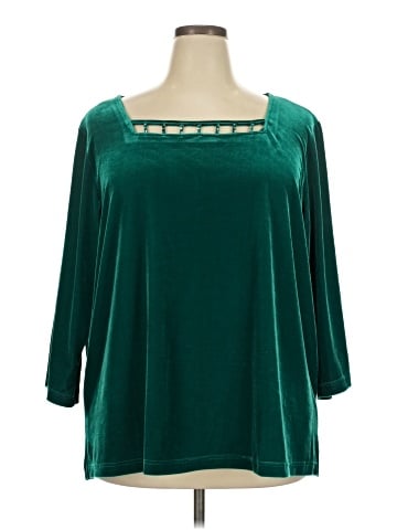 Quacker Factory 3/4 Sleeve Top (view 1)