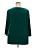 Quacker Factory Green 3/4 Sleeve Top Size 2X - photo 2