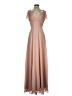 Lulus 100% Polyester Tan Cocktail Dress Size S - photo 1