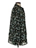 J.Jill 100% Polyester Floral Teal Long Sleeve Blouse Size S - photo 4