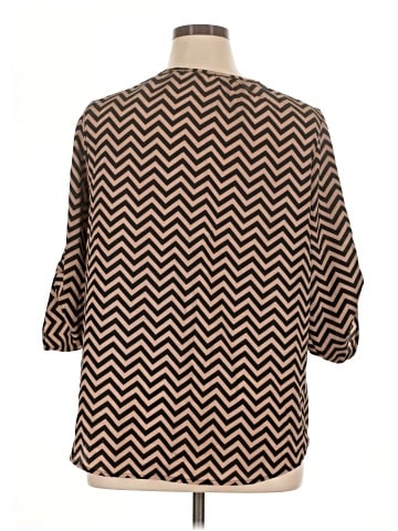Espresso 3/4 Sleeve Blouse (view 2)
